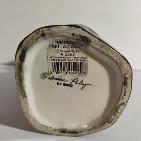 Vintage Susan Paley Bella Casa By Hans Ceramic Vase Named Francis - Picture 10 of 16